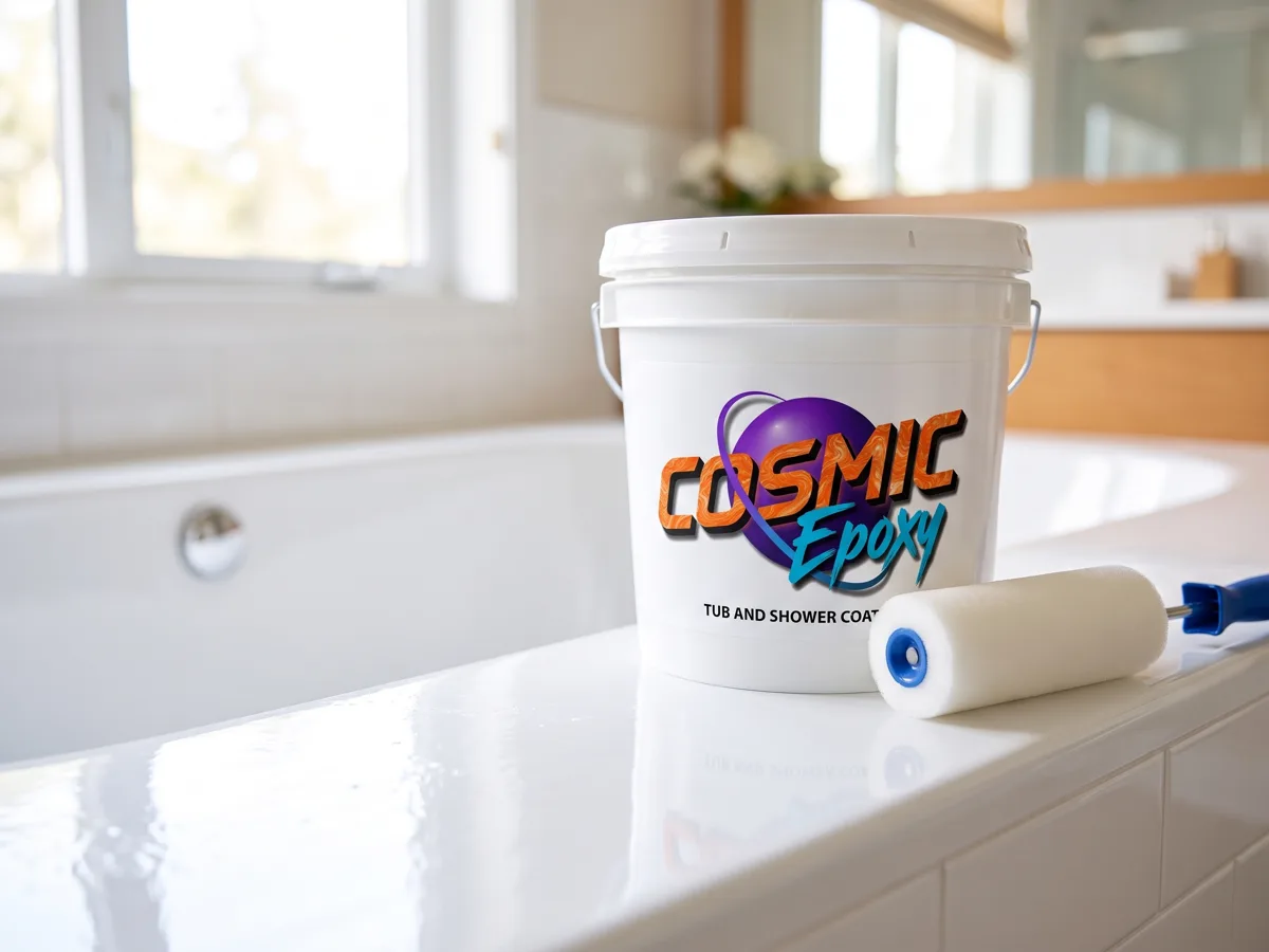 Tub and shower coating