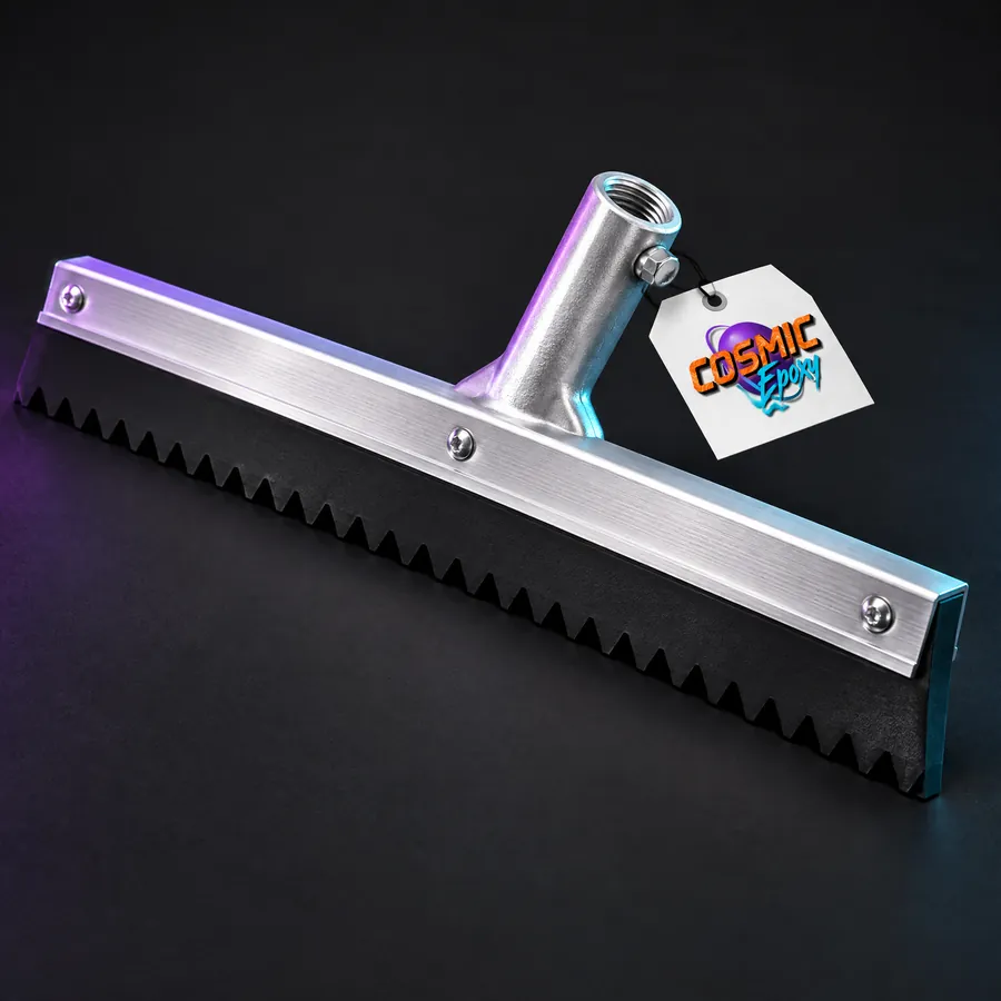 Notched Squeegee